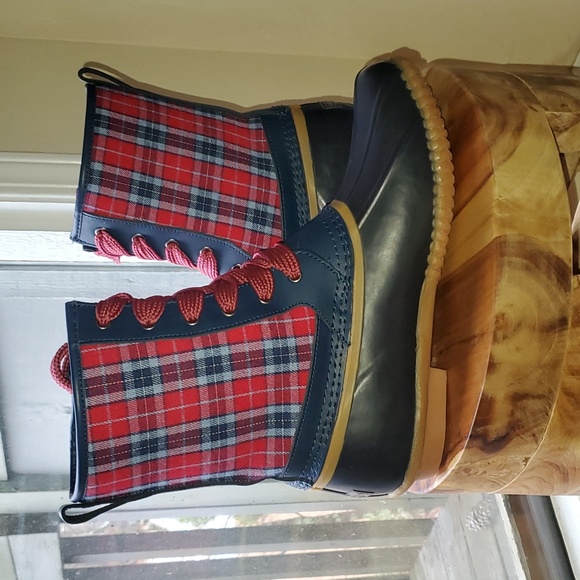 Lands End High Top Duck Boots 9 - Picture 2 of 11